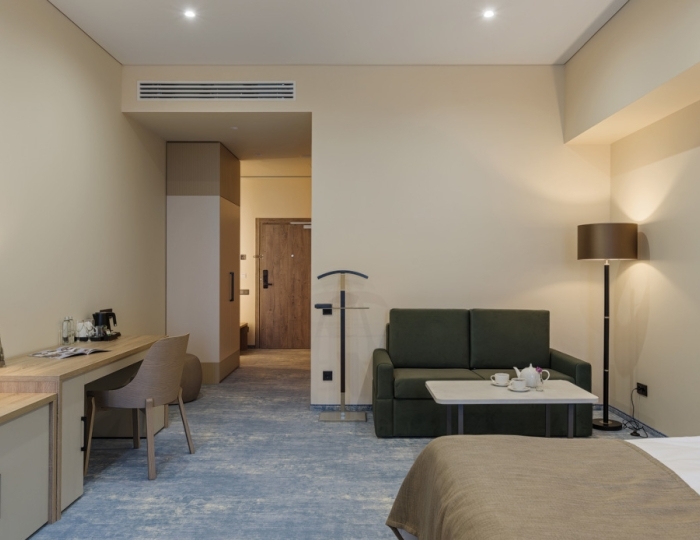 Двухместный номер Делюкс Комфорт (двуспальная кровать) - Санаторий «Дон» РЖД-Здоровье