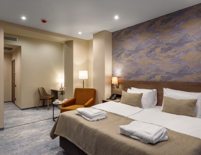 Двухместный номер Стандарт (двуспальная кровать) - Санаторий «Дон» РЖД-Здоровье